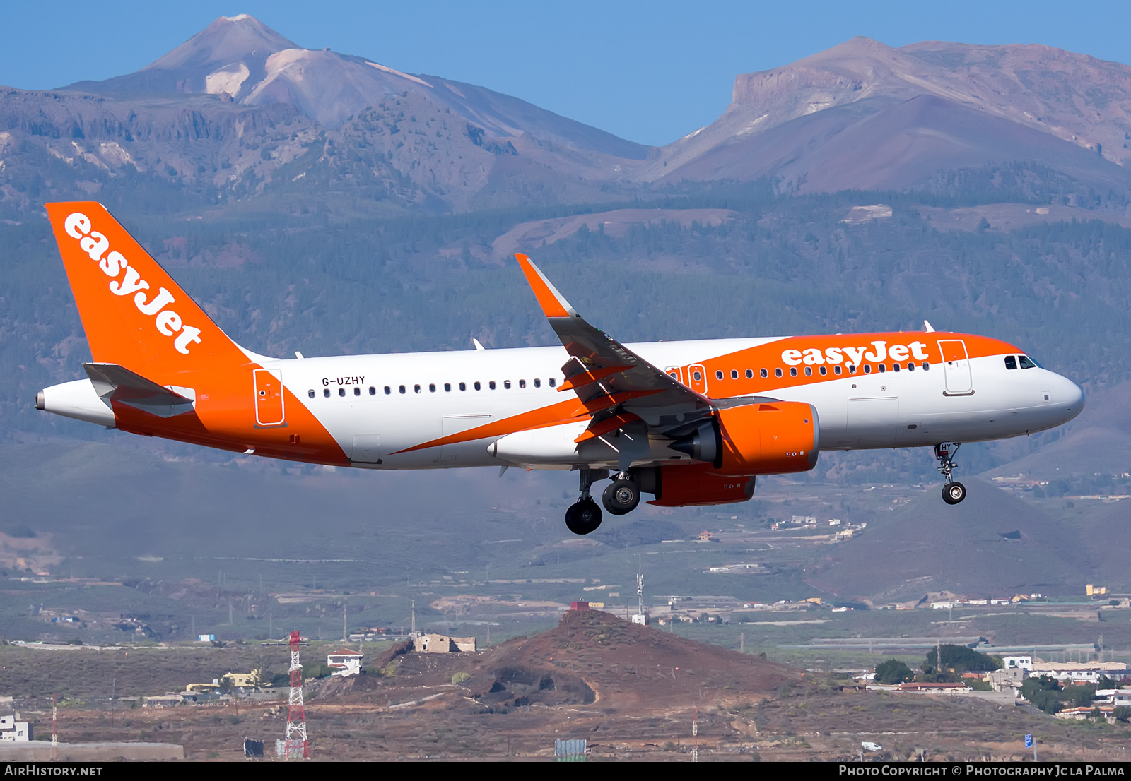 Aircraft Photo of G-UZHY | Airbus A320-251N | EasyJet | AirHistory.net #429727