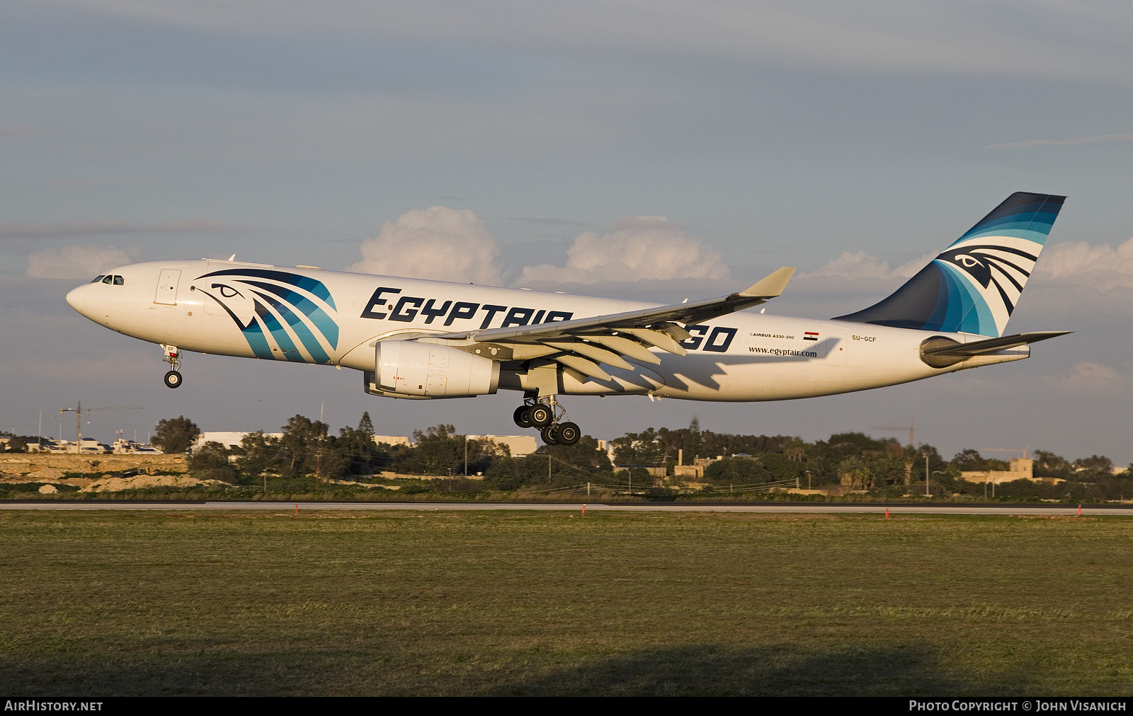 Aircraft Photo of SU-GCF | Airbus A330-243F | EgyptAir Cargo | AirHistory.net #429745