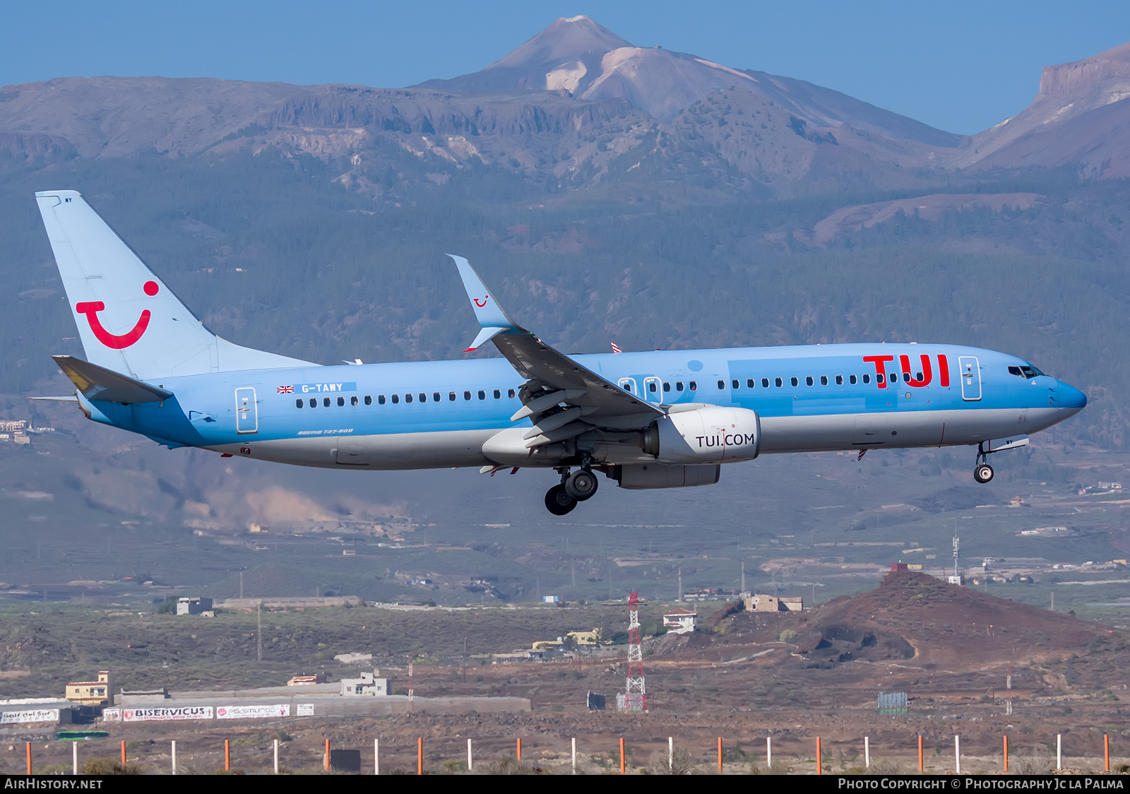 Aircraft Photo of G-TAWY | Boeing 737-8K5 | TUI | AirHistory.net #429757