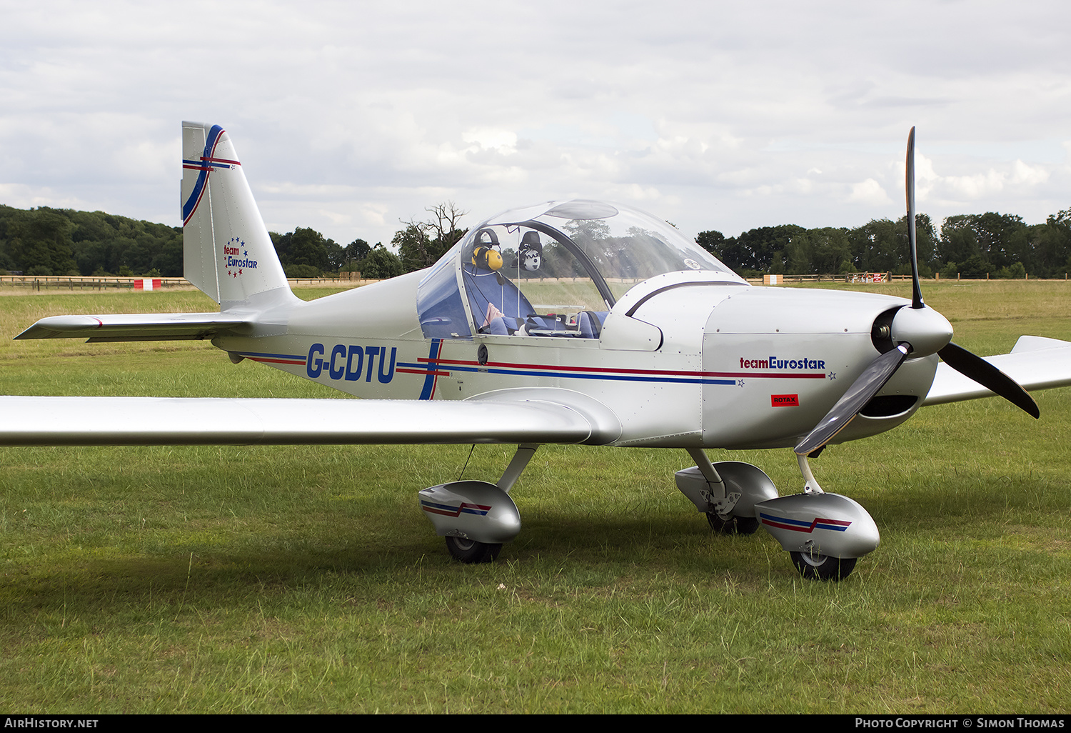 Aircraft Photo of G-CDTU | Cosmik EV-97 TeamEurostar UK | AirHistory.net #429759