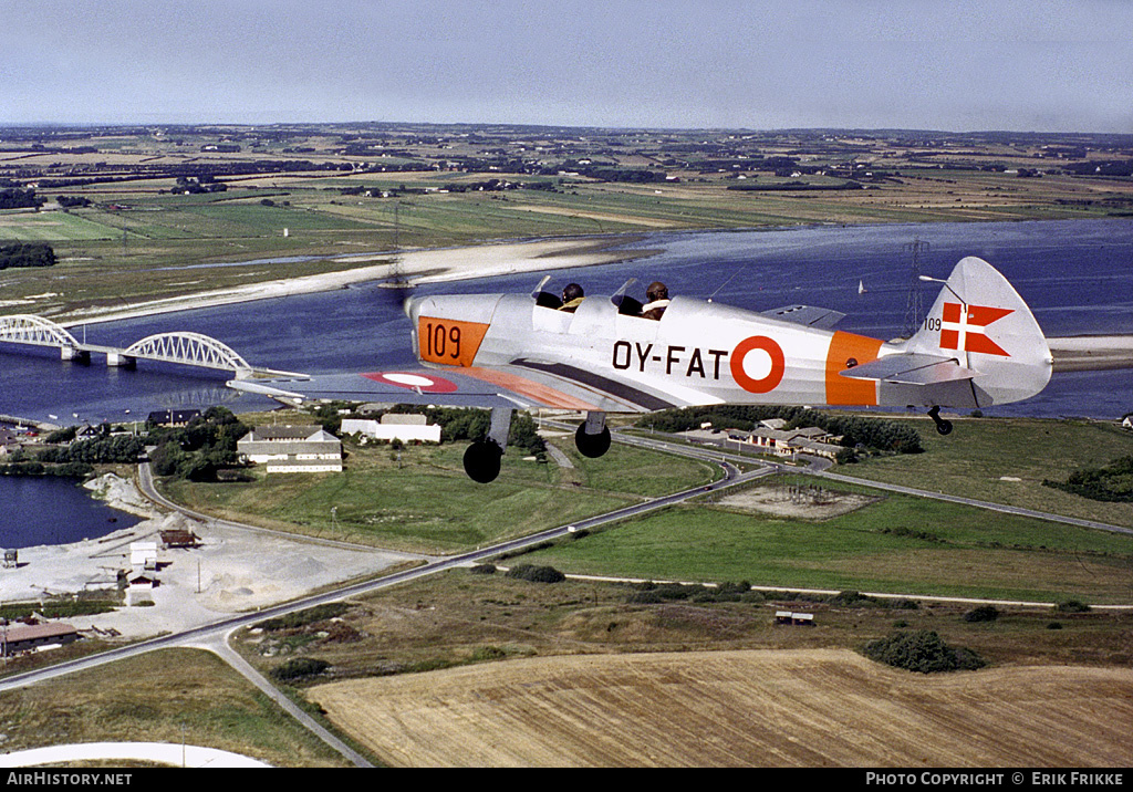 Aircraft Photo of OY-FAT / 11-101 | SAI KZ-II Trainer | Denmark - Air Force | AirHistory.net #429763