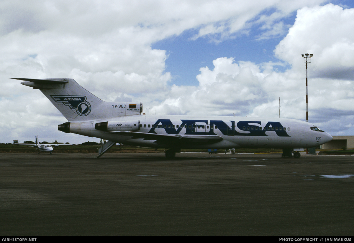 Aircraft Photo of YV-90C | Boeing 727-114 | Avensa - Aerovías Venezolanas | AirHistory.net #429781