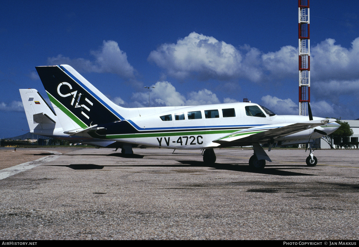 Aircraft Photo of YV-472C | Cessna 402B | CAVE - Compañia Aérea de Viajes Expresos | AirHistory.net #429785