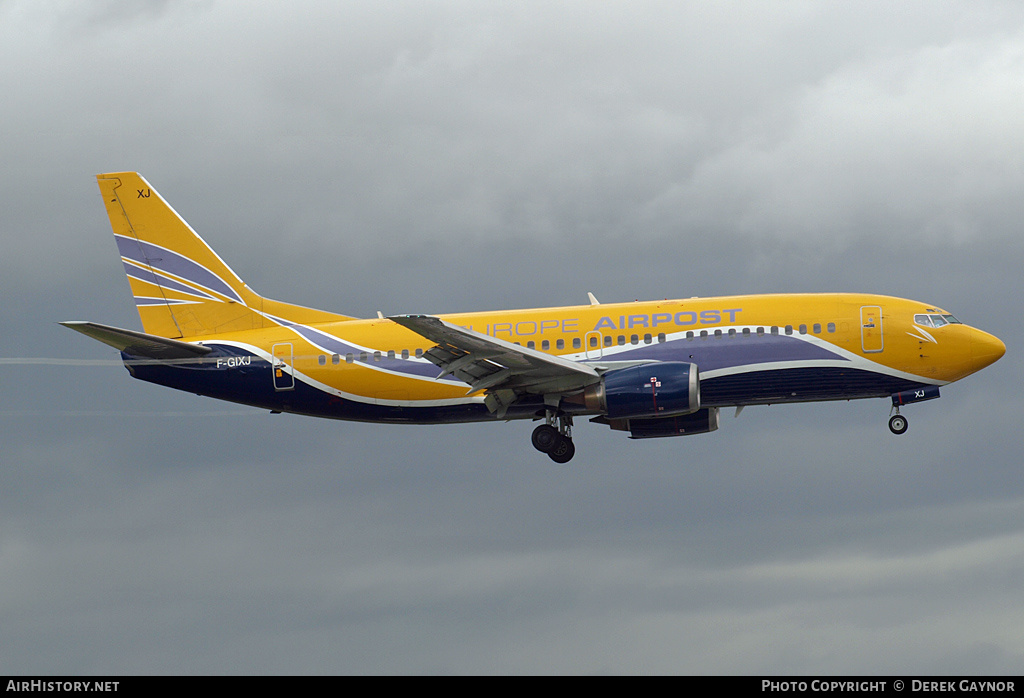 Aircraft Photo of F-GIXJ | Boeing 737-3Y0(QC) | Europe Airpost | AirHistory.net #429792