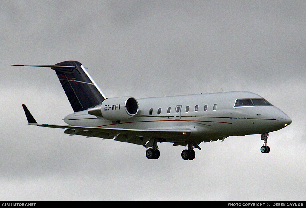 Aircraft Photo of EI-WFI | Bombardier Challenger 605 (CL-600-2B16) | AirHistory.net #429805