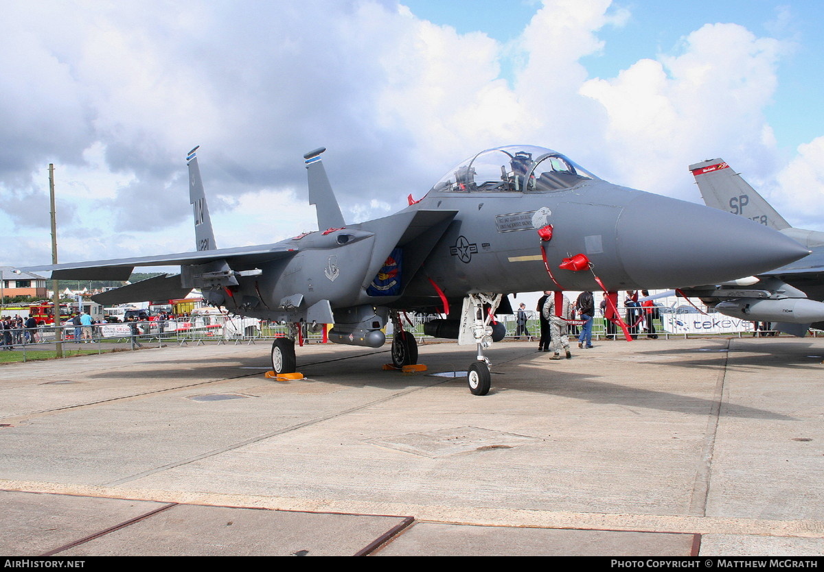 Aircraft Photo of 97-0221 / AF970221 | Boeing F-15E Strike Eagle | USA - Air Force | AirHistory.net #429808