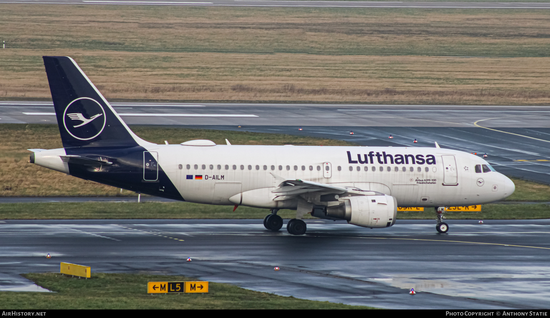 Aircraft Photo of D-AILM | Airbus A319-114 | Lufthansa | AirHistory.net #429814