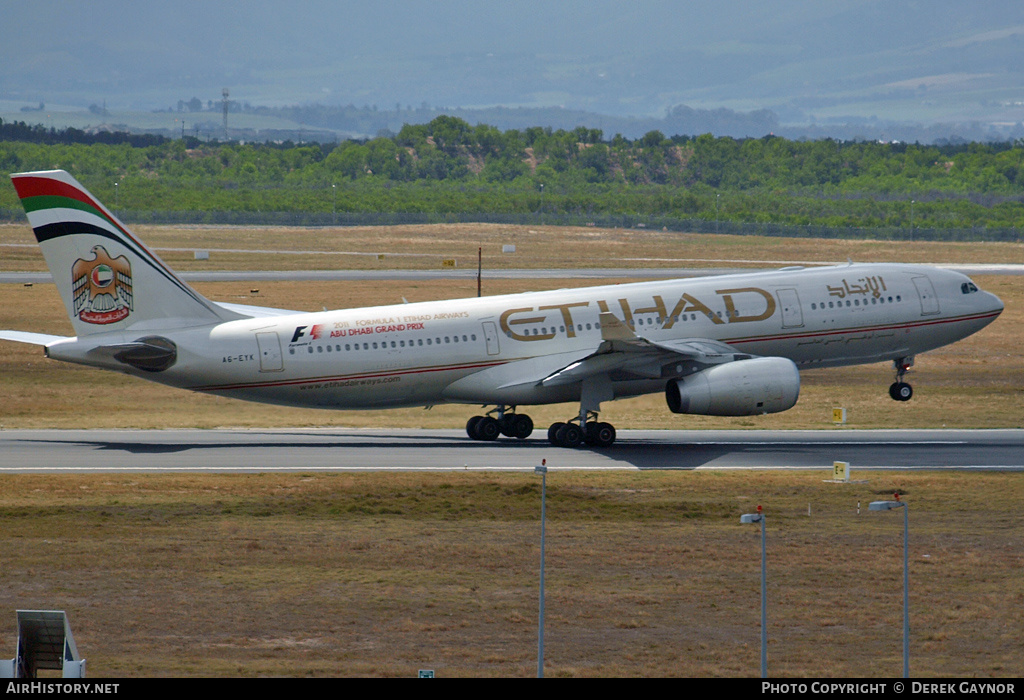 Aircraft Photo of A6-EYK | Airbus A330-243 | Etihad Airways | AirHistory.net #429816