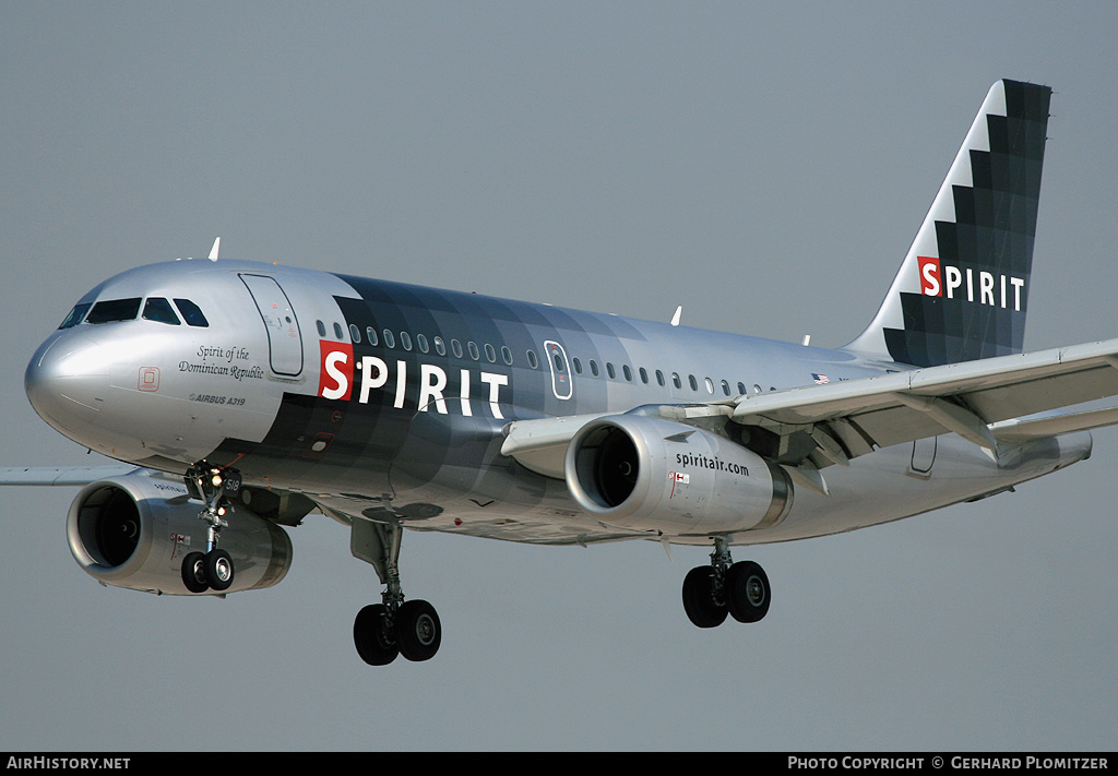 Aircraft Photo of N518NK | Airbus A319-132 | Spirit Airlines | AirHistory.net #429832