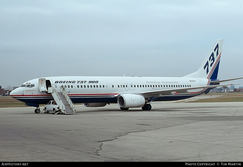 Aircraft Photo of N737X | Boeing 737-990 | Boeing | AirHistory.net #429835
