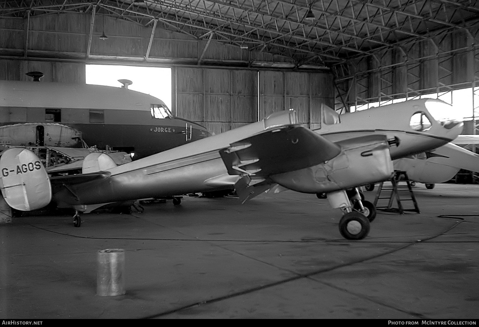 Aircraft Photo of G-AGOS | Reid and Sigrist RS-4 Bobsleigh | AirHistory.net #429846