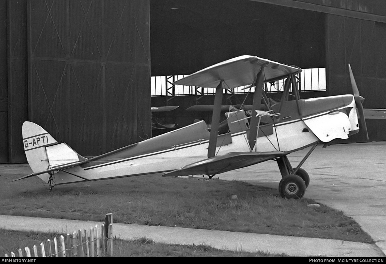 Aircraft Photo of G-APTI | De Havilland D.H. 82A Tiger Moth II | AirHistory.net #429851