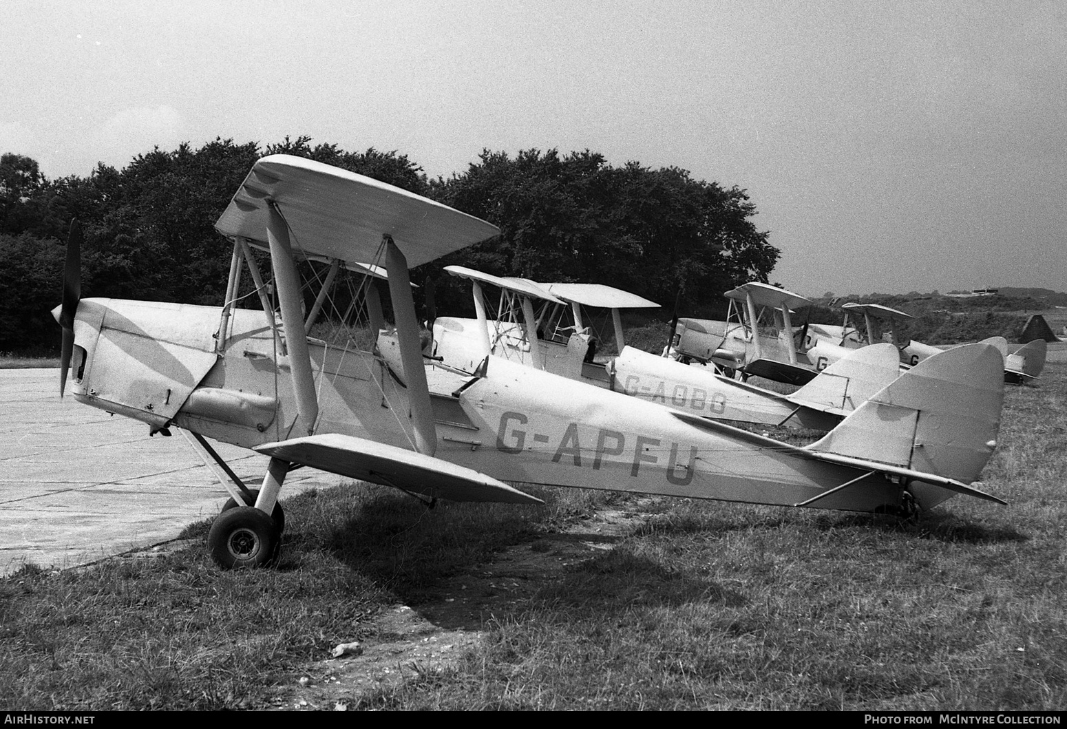 Aircraft Photo of G-APFU | De Havilland D.H. 82A Tiger Moth II | AirHistory.net #429853