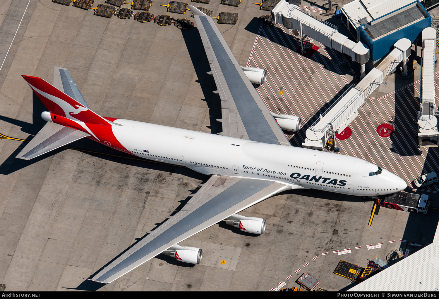 Aircraft Photo of VH-OEE | Boeing 747-438/ER | Qantas | AirHistory.net #429892