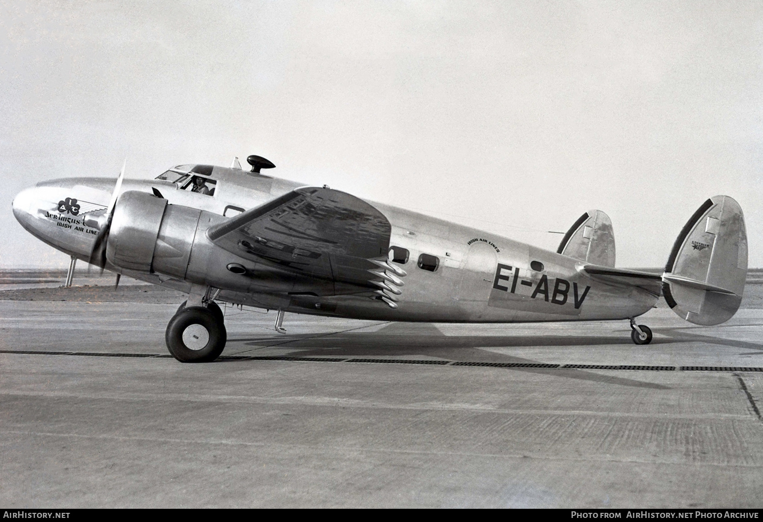 Aircraft Photo of EI-ABV | Lockheed 14-WF62 Super Electra | Aer Lingus - Irish Air Lines | AirHistory.net #429905