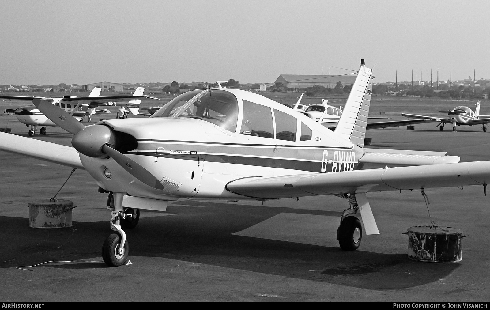 Aircraft Photo of G-AVWO | Piper PA-28R-180 Cherokee Arrow | AirHistory.net #429914