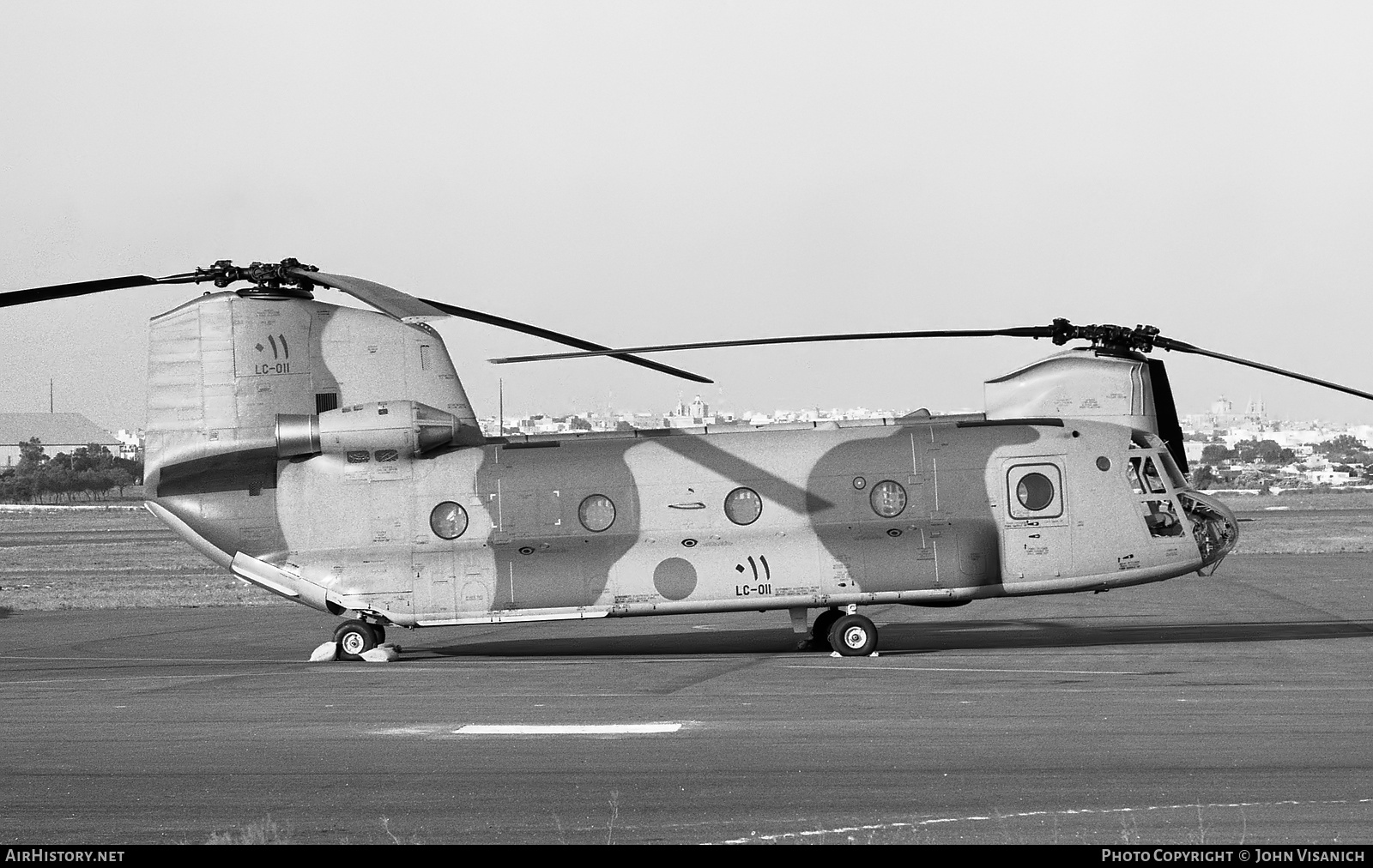 Aircraft Photo of LC-011 | Boeing Vertol CH-47C Chinook | Libya - Air Force | AirHistory.net #429918