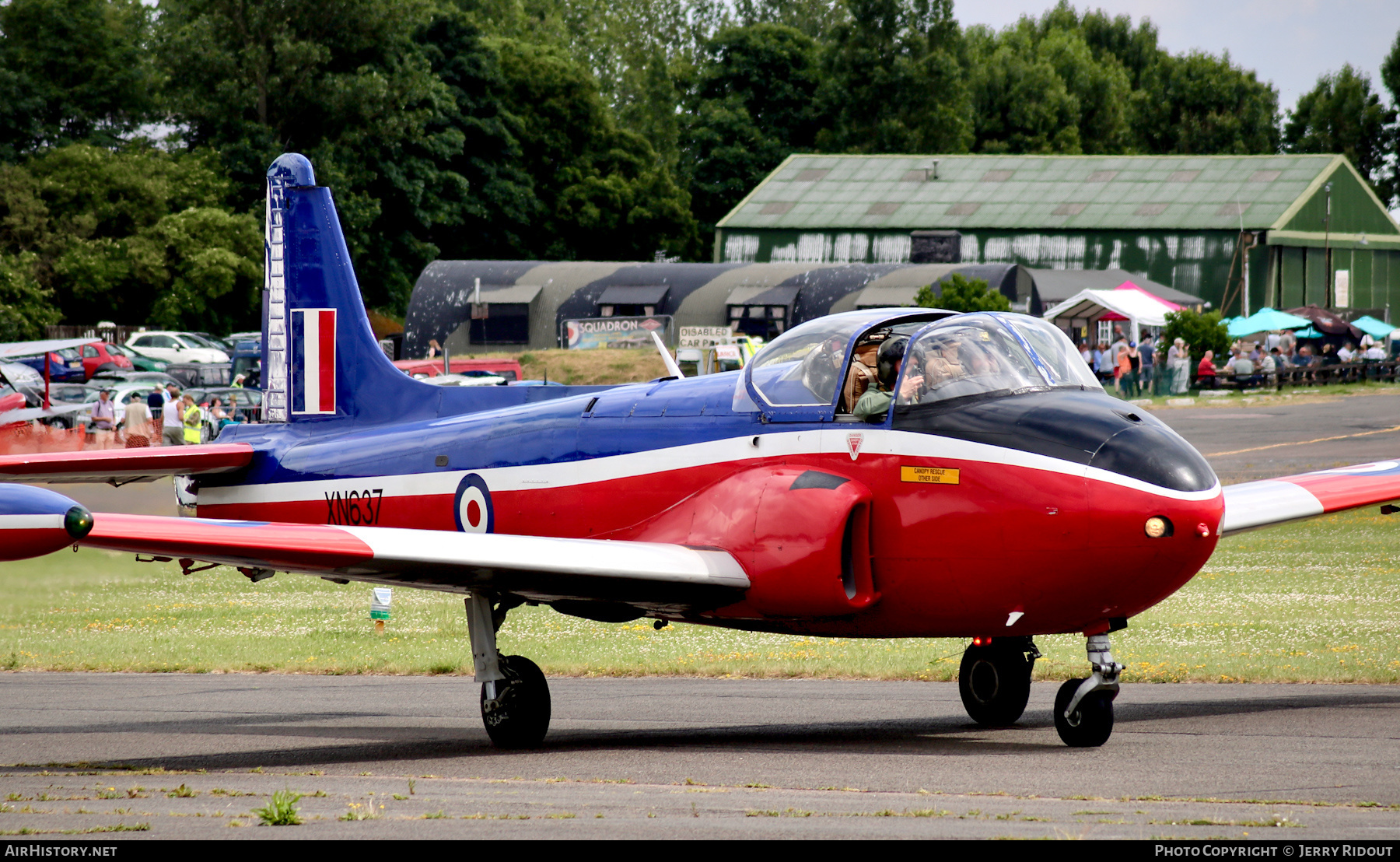 Aircraft Photo of G-BKOU / XN637 | Hunting P.84 Jet Provost T3 | UK - Air Force | AirHistory.net #429948