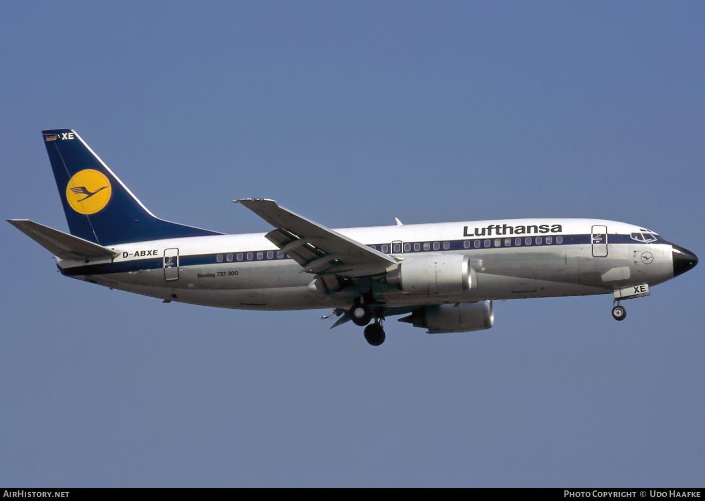 Aircraft Photo of D-ABXE | Boeing 737-330 | Lufthansa | AirHistory.net #429959