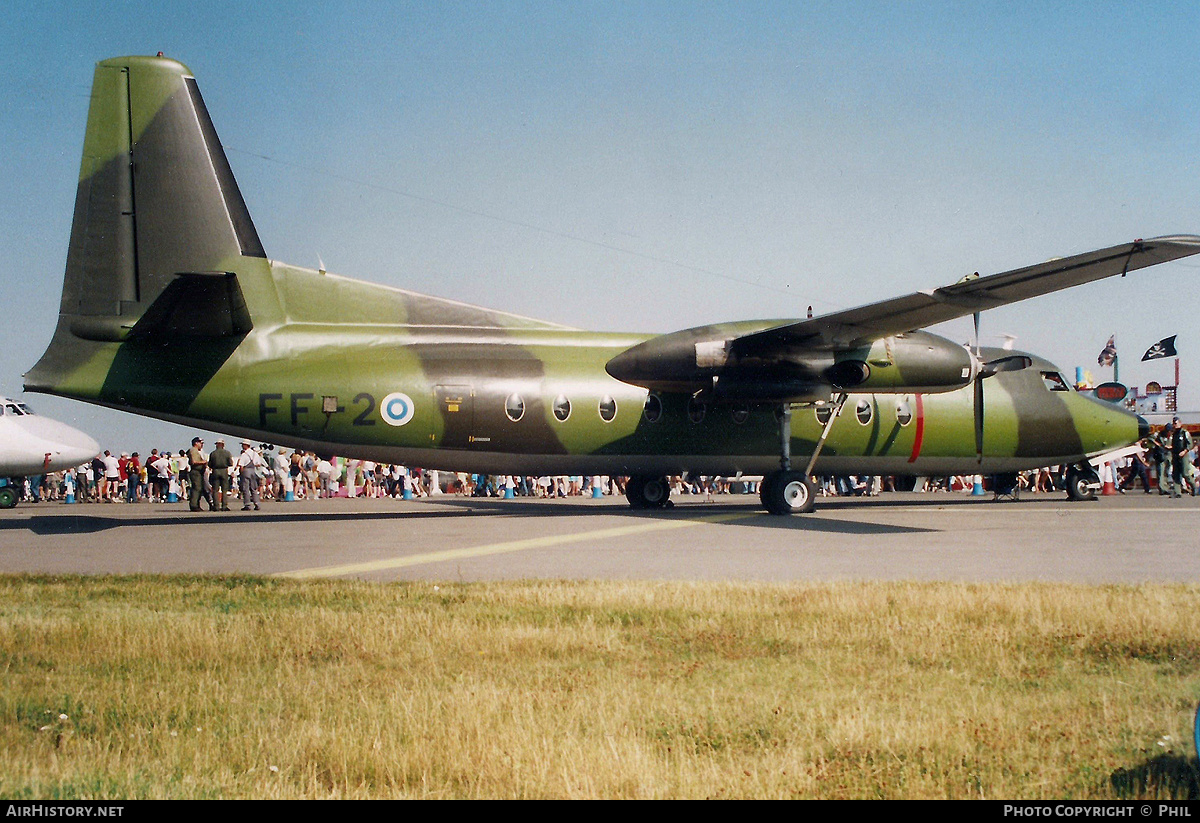 Aircraft Photo of FF-2 | Fokker F27-100 Friendship | Finland - Air Force | AirHistory.net #429967