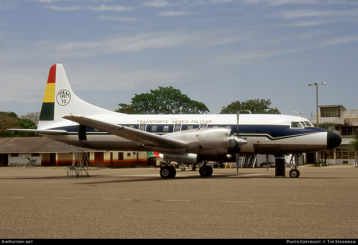 Aircraft Photo of TAM70 | Convair 580 | Bolivia - Transporte Aéreo Militar | AirHistory.net #429978