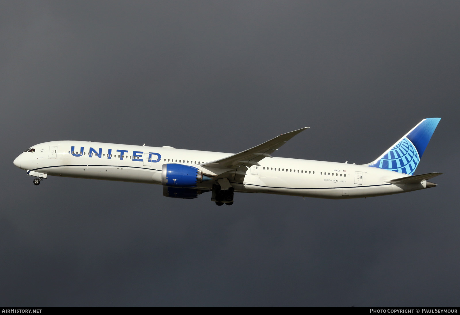 Aircraft Photo of N14011 | Boeing 787-10 Dreamliner | United Airlines | AirHistory.net #429990
