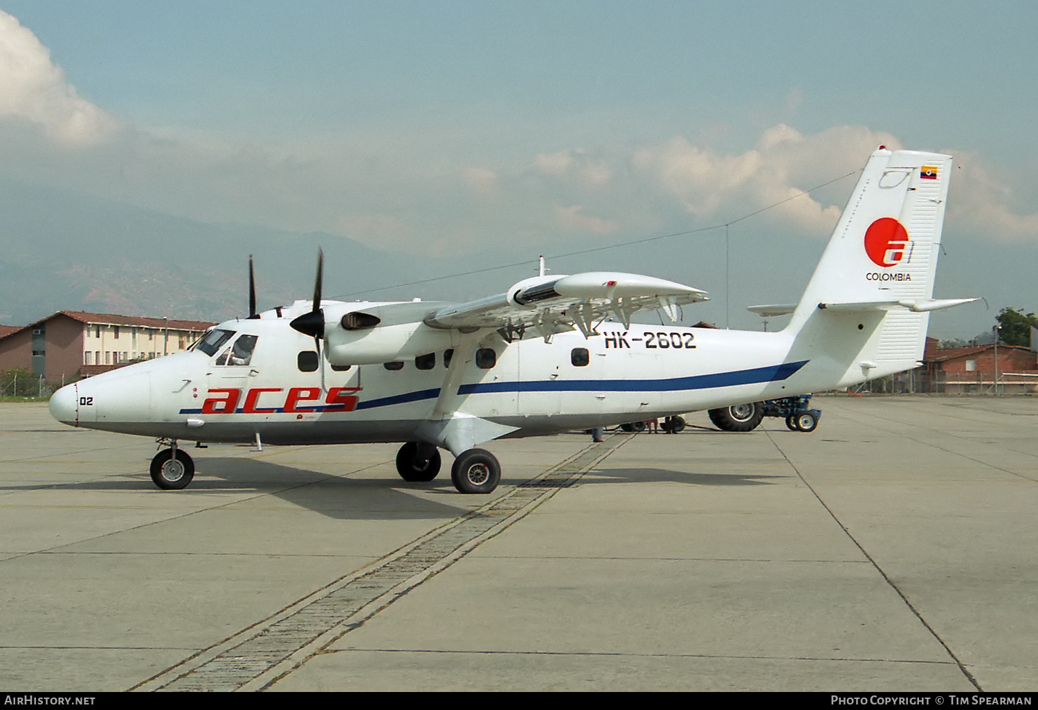 Aircraft Photo of HK-2602 | De Havilland Canada DHC-6-300 Twin Otter | ACES - Aerolíneas Centrales de Colombia | AirHistory.net #430002