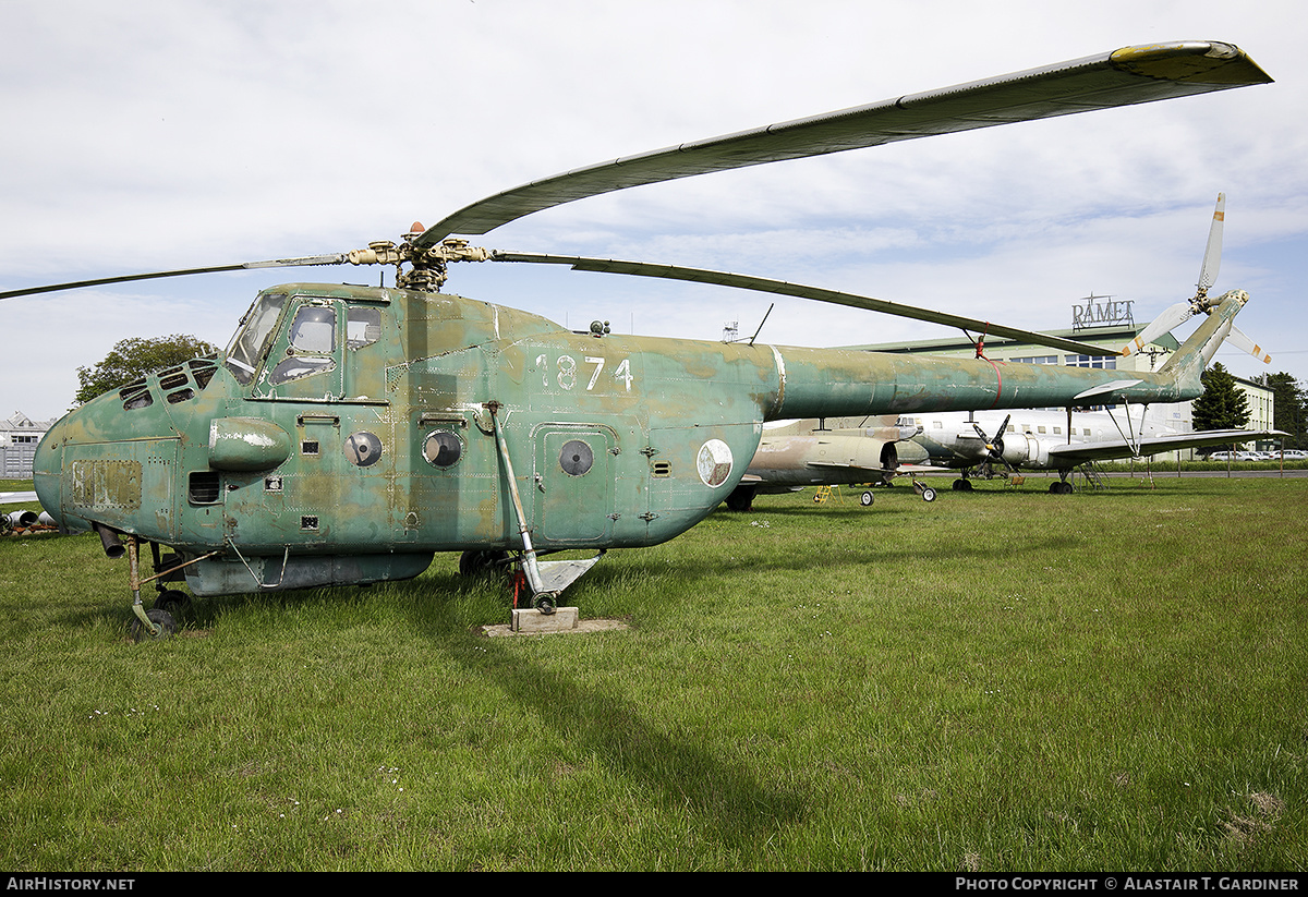 Aircraft Photo of 1874 | Mil Mi-4A | Czechoslovakia - Air Force | AirHistory.net #430011