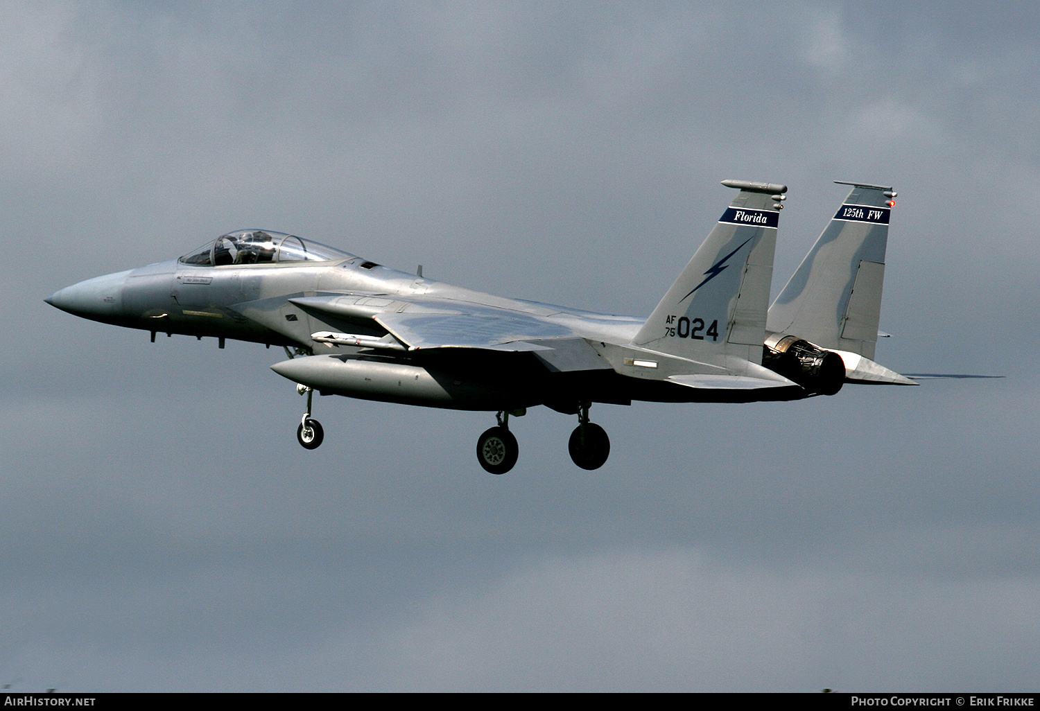 Aircraft Photo of 75-0024 / AF75-0024 | McDonnell Douglas F-15A Eagle | USA - Air Force | AirHistory.net #430035