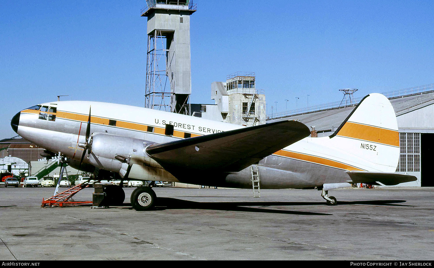 Aircraft Photo of N155Z | Curtiss C-46A Commando | US Forest Service - USFS | AirHistory.net #430047