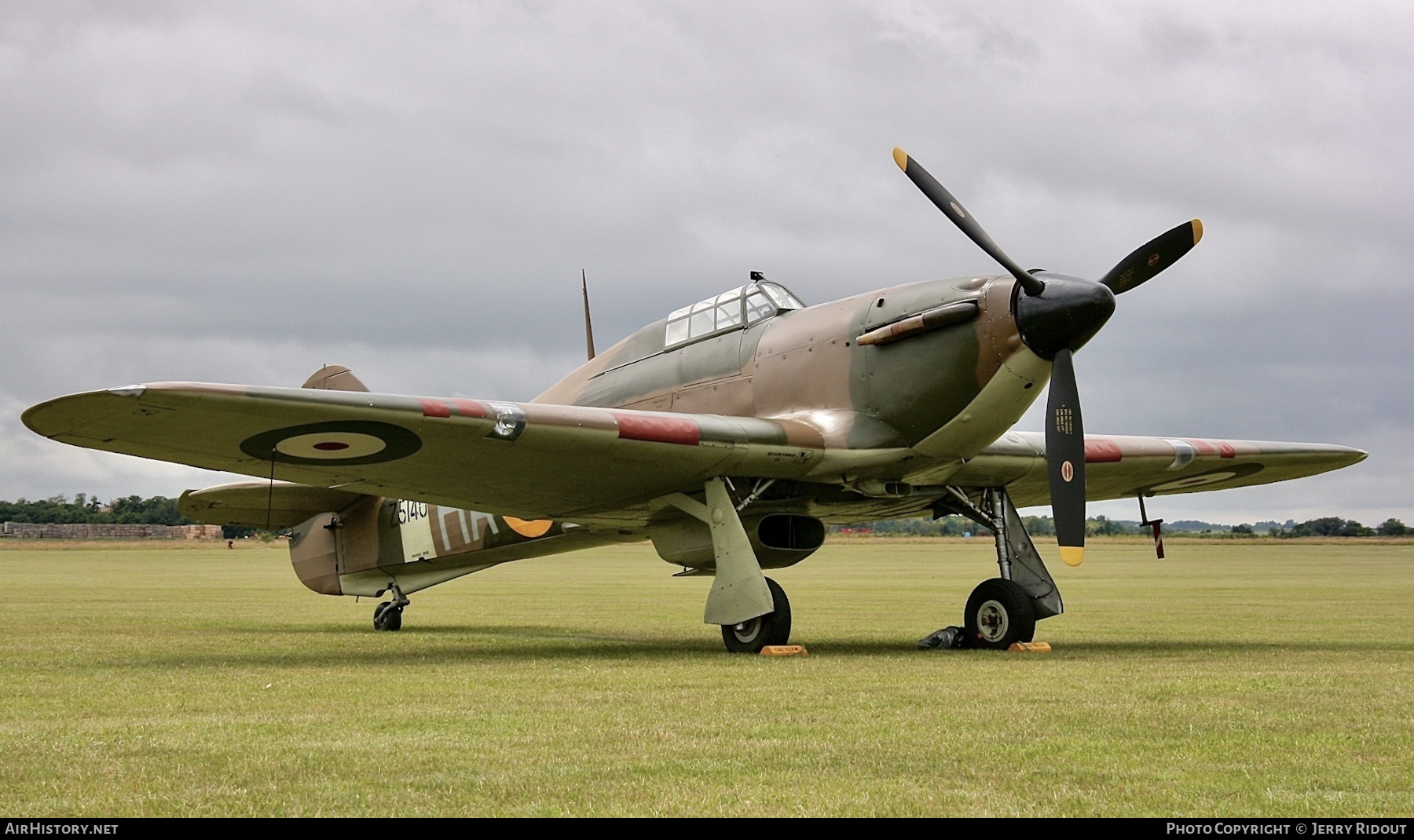 Aircraft Photo of G-HURI / Z5140 | Hawker Hurricane Mk12A | UK - Air Force | AirHistory.net #430063