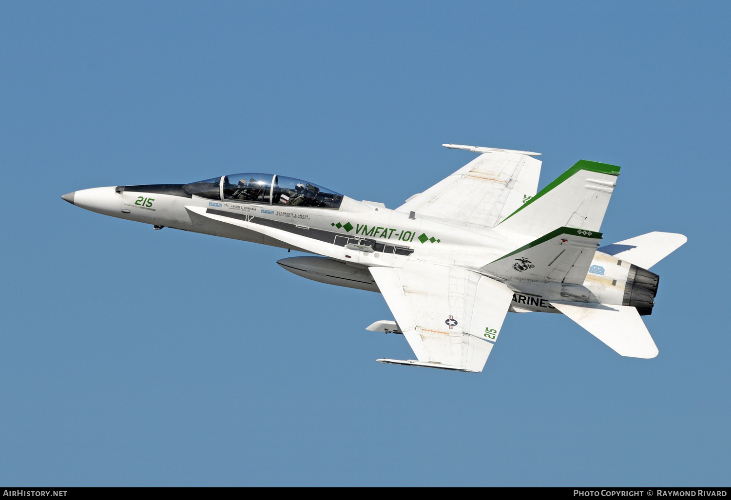 Aircraft Photo of 163115 | McDonnell Douglas F/A-18B Hornet | USA - Marines | AirHistory.net #430067