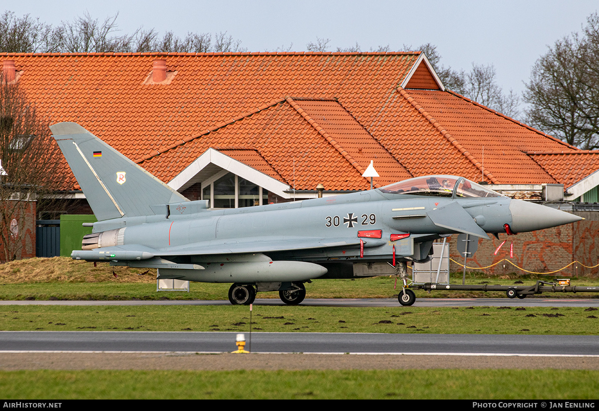 Aircraft Photo of 30+29 | Eurofighter EF-2000 Typhoon S | Germany - Air Force | AirHistory.net #430075