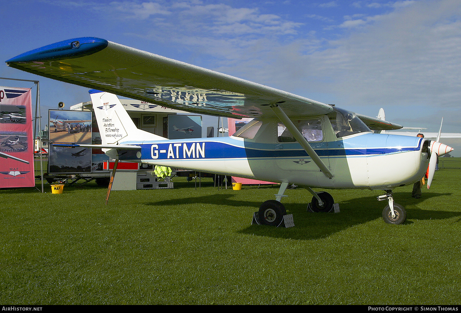Aircraft Photo of G-ATMN | Reims F150F | Mission Aviation Fellowship - MAF | AirHistory.net #430080