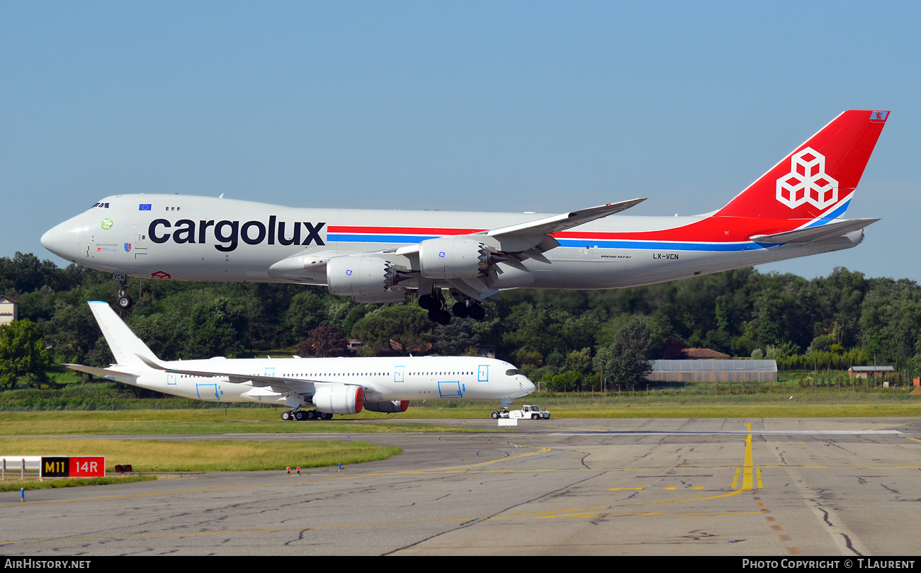 Aircraft Photo of LX-VCN | Boeing 747-8R7F/SCD | Cargolux | AirHistory.net #430084