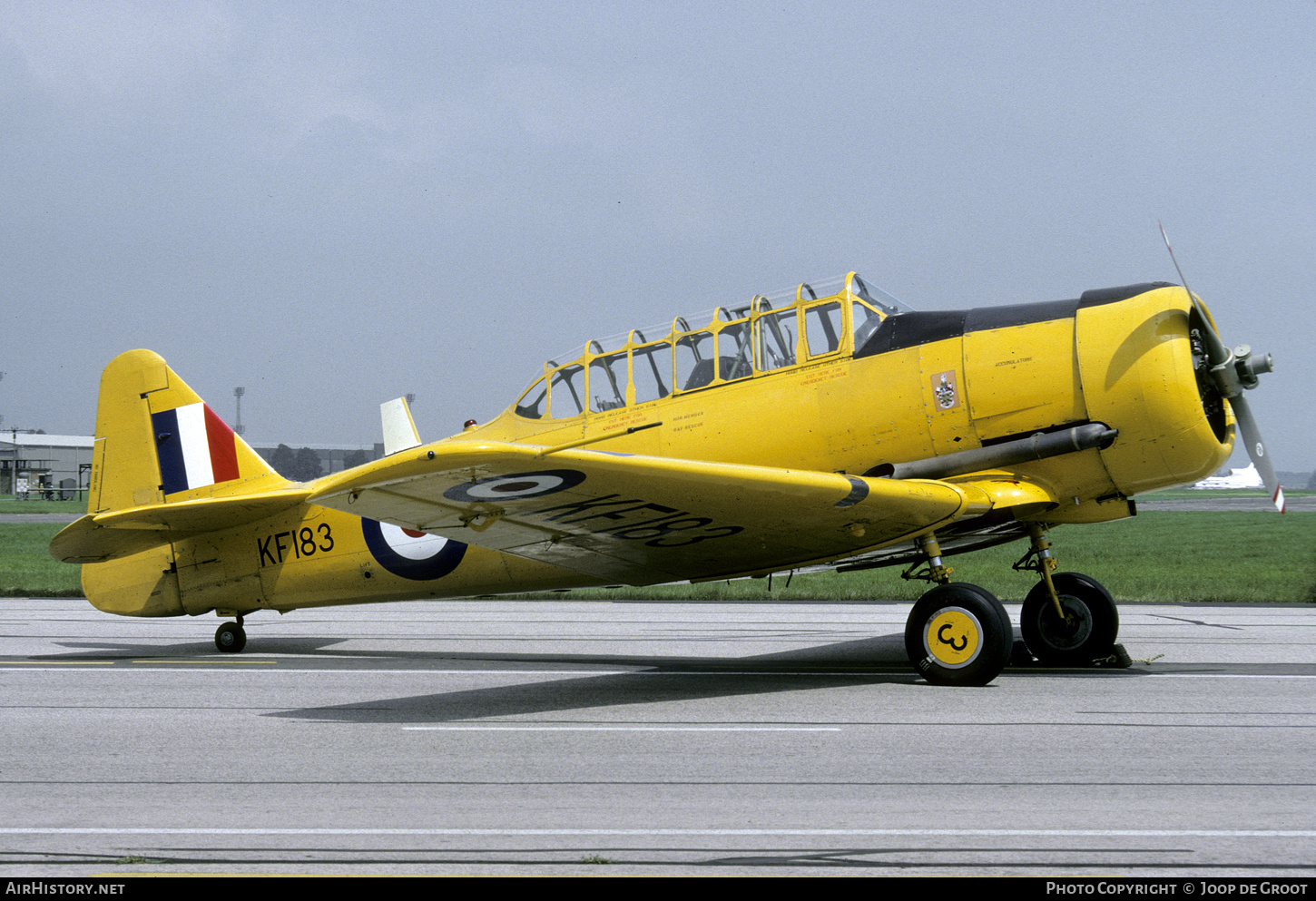 Aircraft Photo of KF183 | North American AT-16 Harvard IIB | UK - Air Force | AirHistory.net #430094