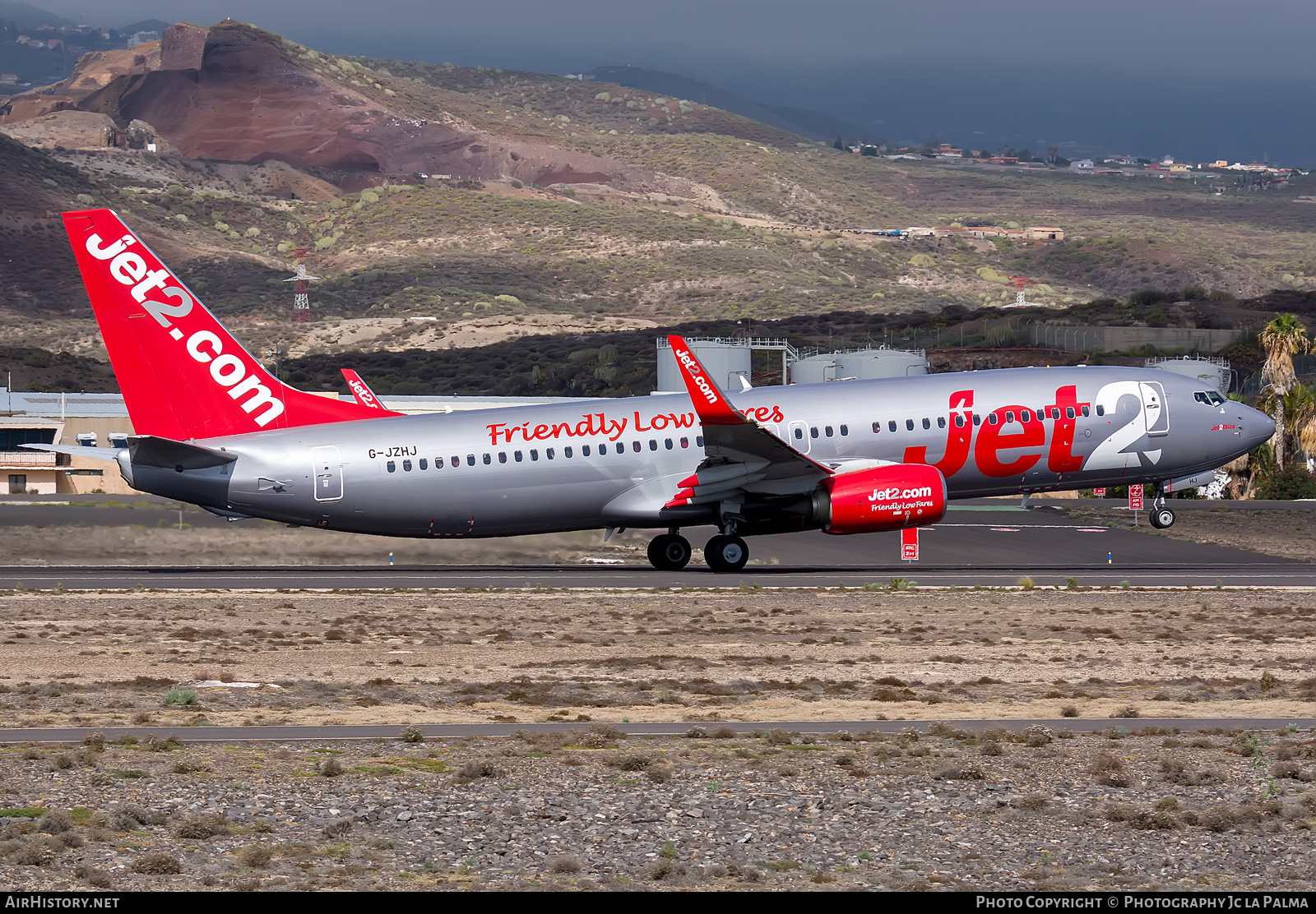 Aircraft Photo of G-JZHJ | Boeing 737-8MG | Jet2 | AirHistory.net #430106