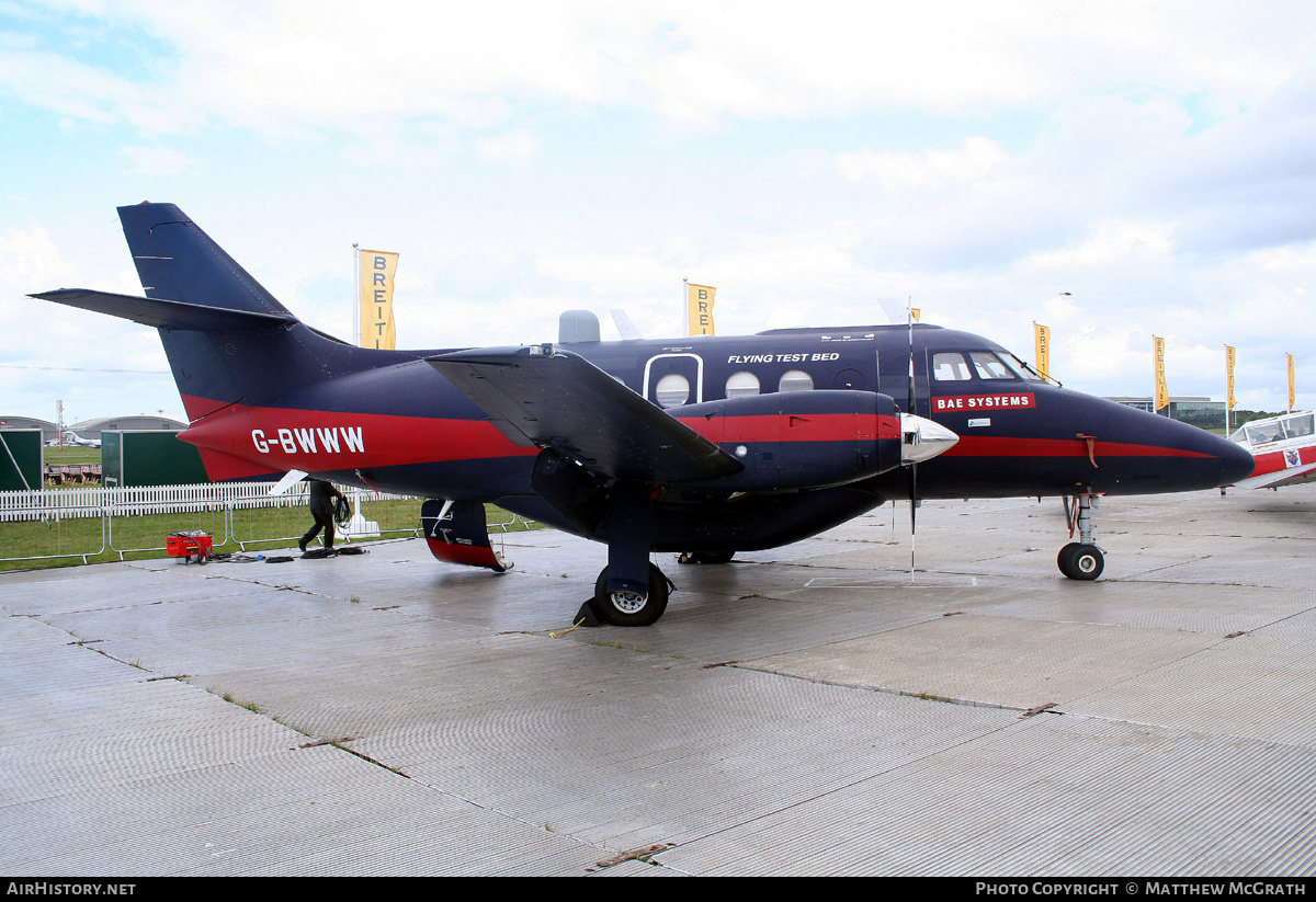 Aircraft Photo of G-BWWW | British Aerospace BAe-3102 Jetstream 31 | BAE Systems | AirHistory.net #430108