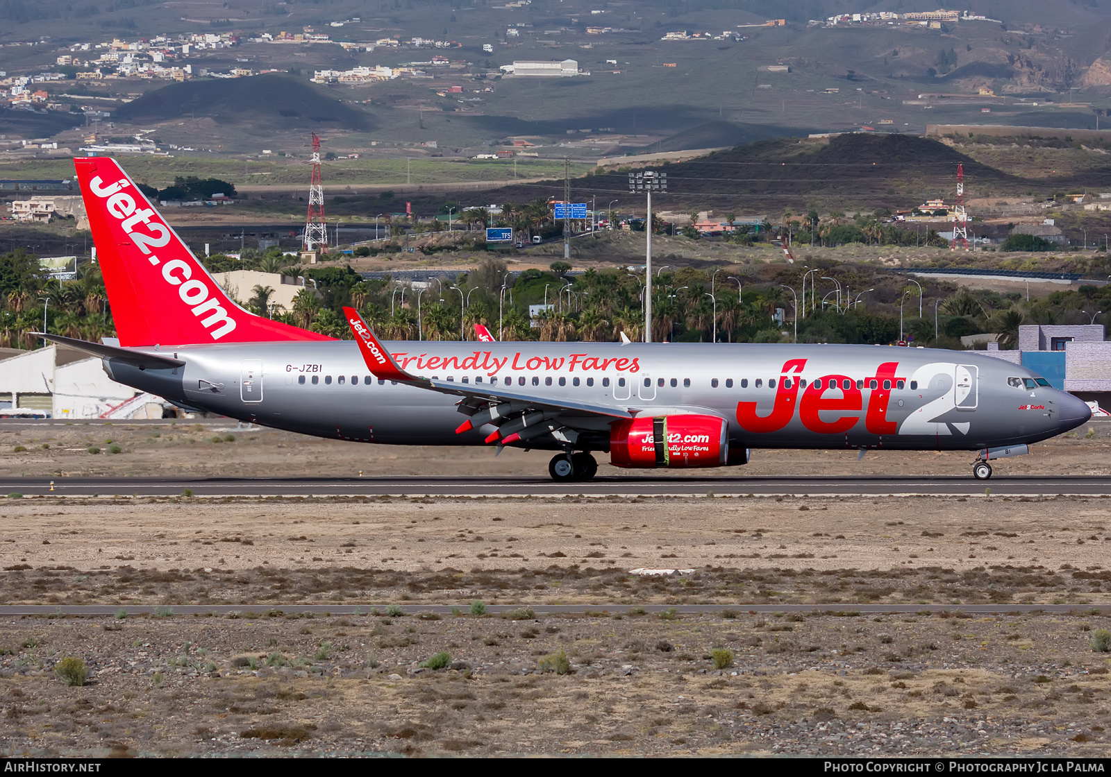 Aircraft Photo of G-JZBI | Boeing 737-800 | Jet2 | AirHistory.net #430114