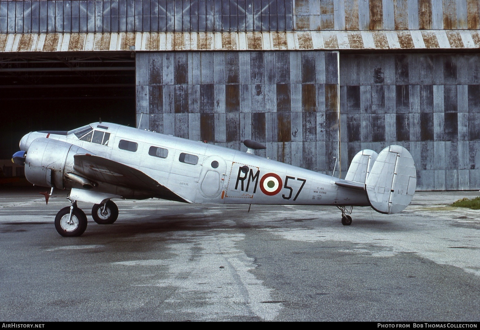 Aircraft Photo of MM61743 | Beech C-45F Expeditor | Italy - Air Force | AirHistory.net #430116