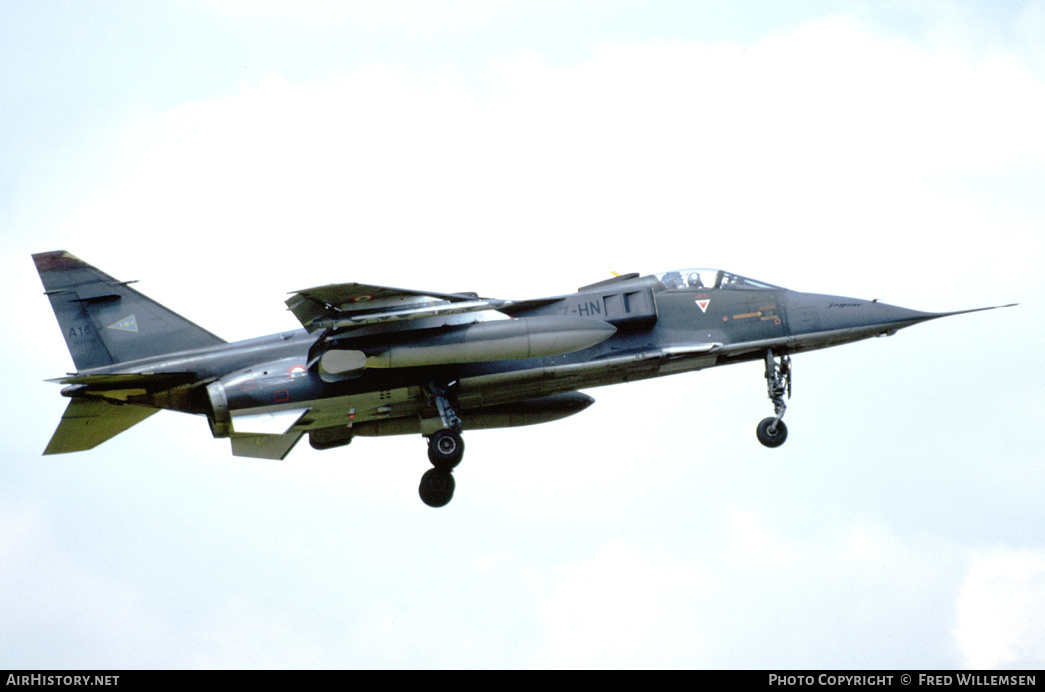 Aircraft Photo of A16 | Sepecat Jaguar A | France - Air Force | AirHistory.net #430135