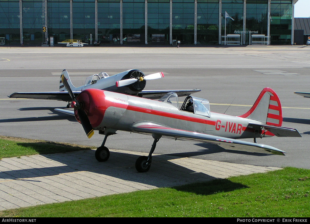 Aircraft Photo of G-IVAR | Yakovlev Yak-50 | AirHistory.net #430145