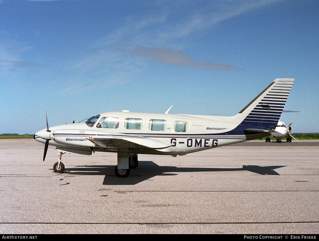 Aircraft Photo of G-OMEG | Piper PA-31-325 Navajo C/R | DirectFlight | AirHistory.net #430155
