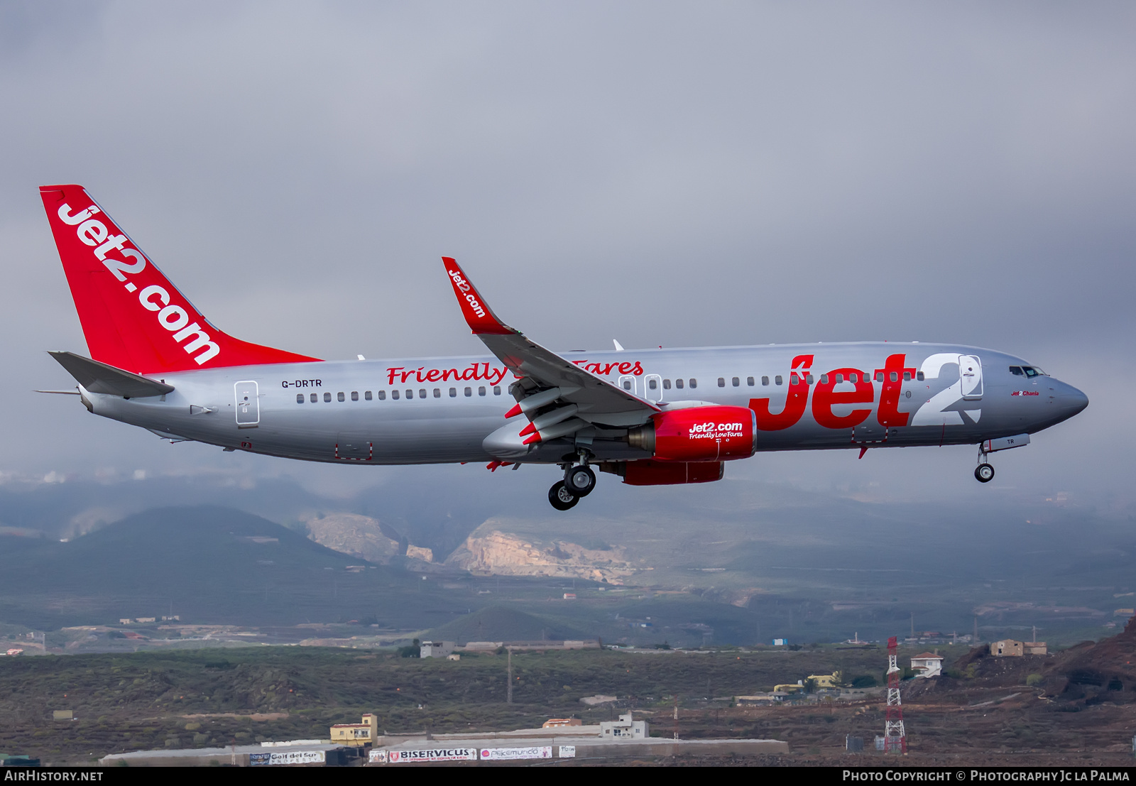 Aircraft Photo of G-DRTR | Boeing 737-86N | Jet2 | AirHistory.net #430157