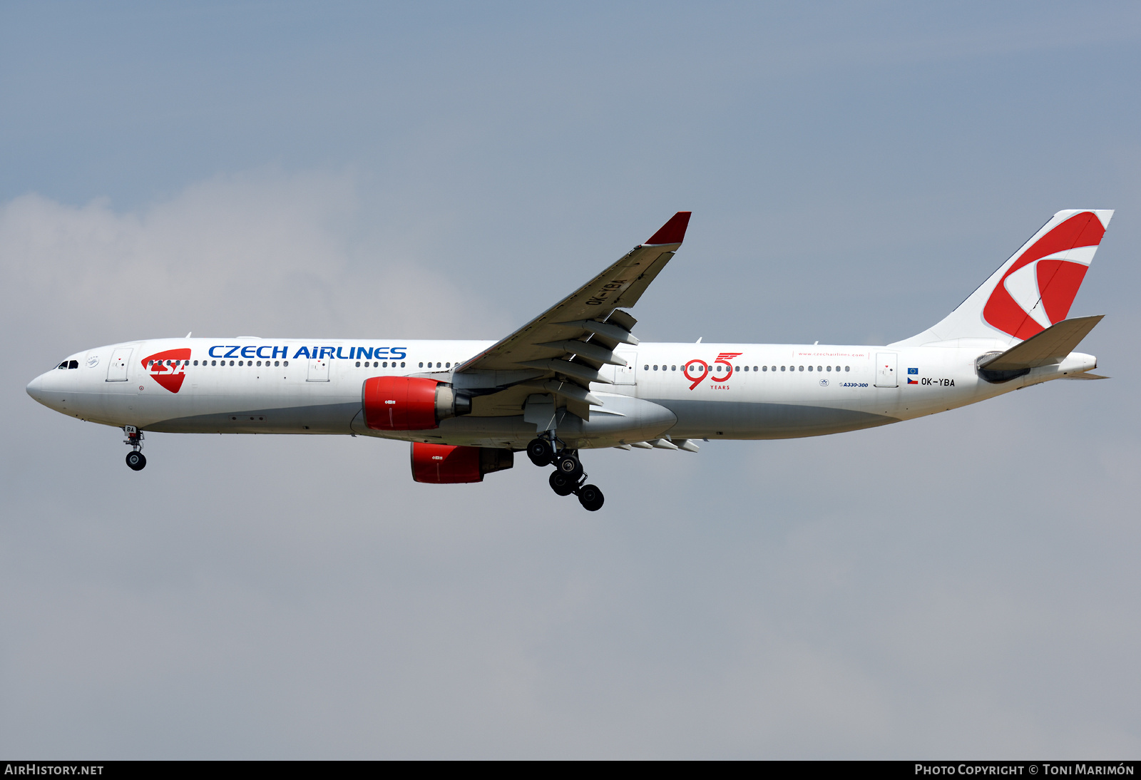 Aircraft Photo of OK-YBA | Airbus A330-323E | ČSA - Czech Airlines | AirHistory.net #430172