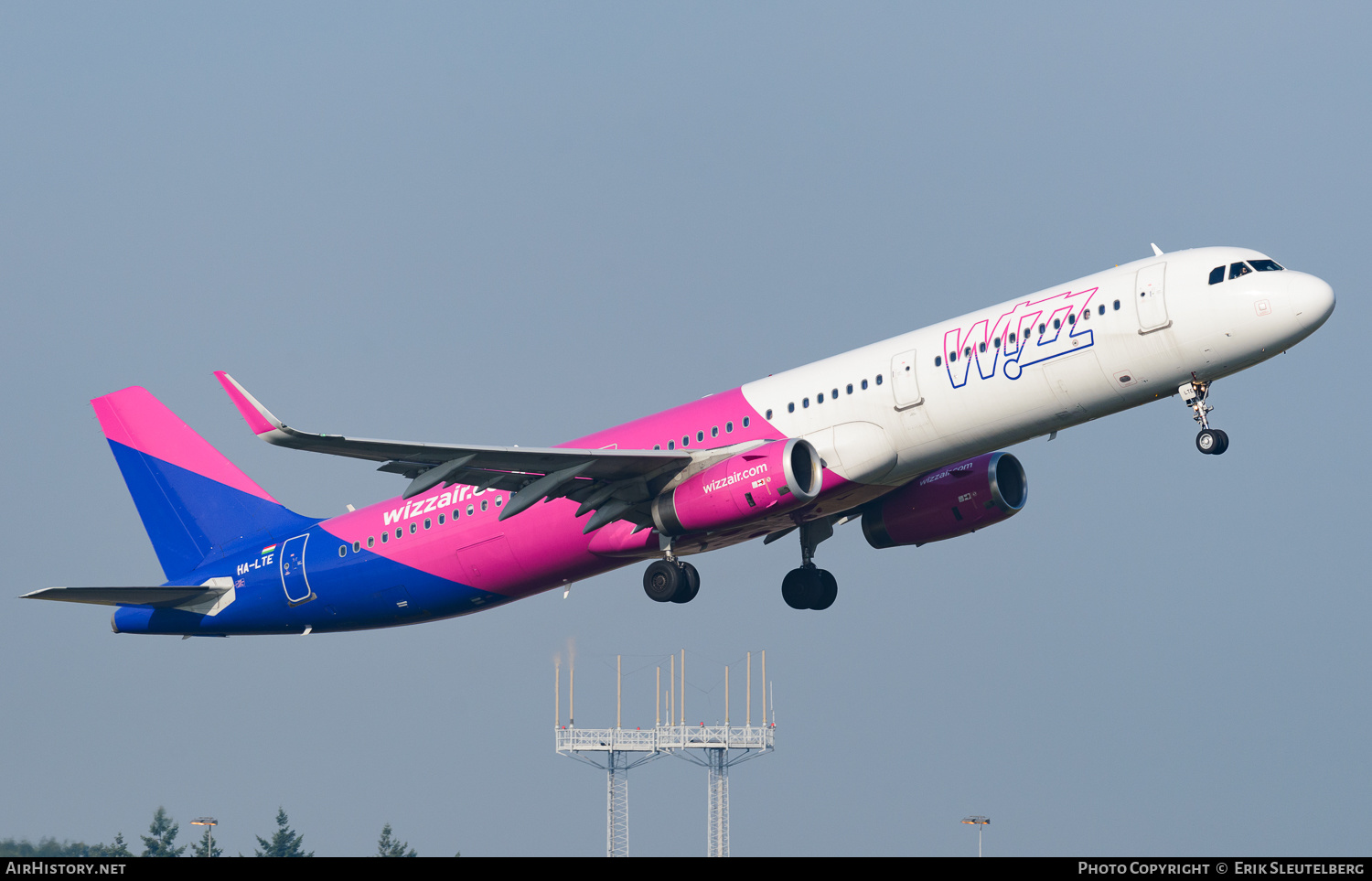 Aircraft Photo of HA-LTE | Airbus A321-231 | Wizz Air | AirHistory.net #430185