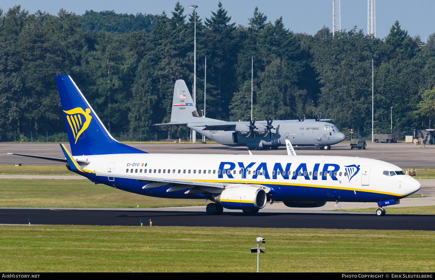 Aircraft Photo of EI-DYO | Boeing 737-8AS | Ryanair | AirHistory.net #430186