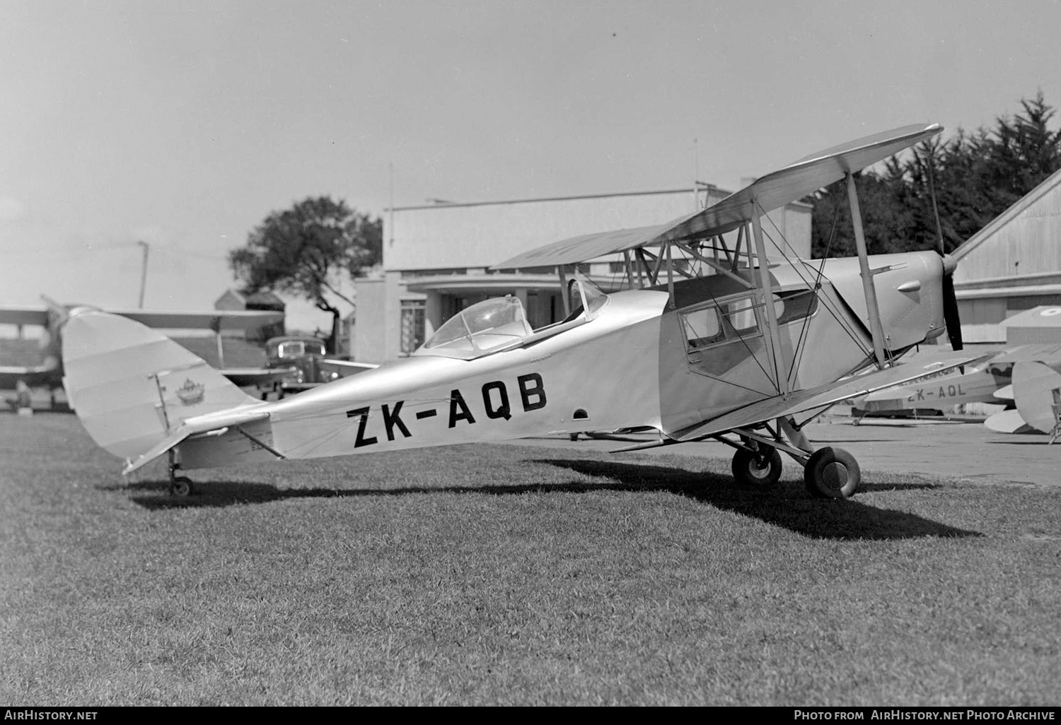Aircraft Photo of ZK-AQB | De Havilland D.H. 83C Fox Moth | AirHistory.net #430205