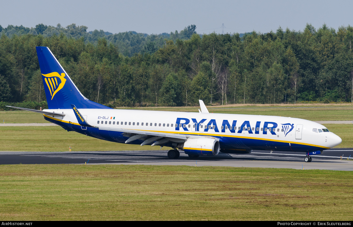 Aircraft Photo of EI-DLJ | Boeing 737-8AS | Ryanair | AirHistory.net #430219