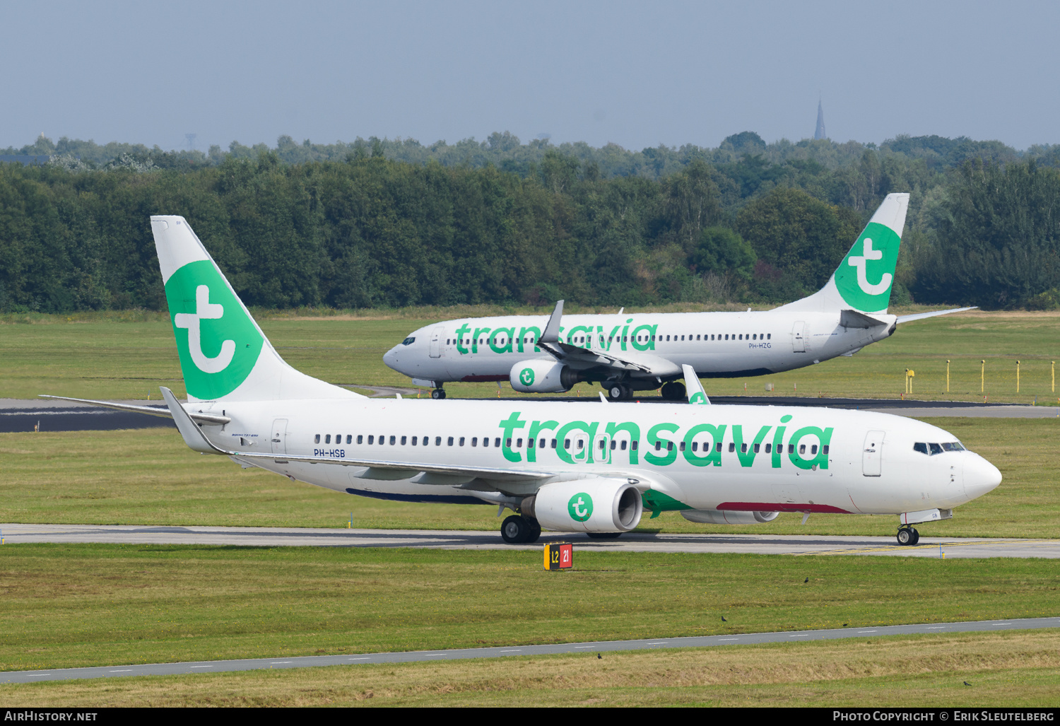 Aircraft Photo of PH-HSB | Boeing 737-8K2 | Transavia | AirHistory.net #430227
